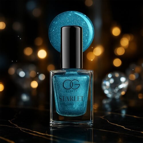 01_64b4b7e0-7cd7-4b9c-8e6d-fa7cfe48d718.jpg OG Beauty Aqua Bluebell Starlet Glitter Nail Paint (10 ML / 1 Pc)