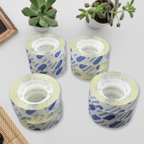 01_66ffb021-d72c-4a04-9365-52e09be08014.jpg Transparent Tape Refills, Tape for Office, Home, School -1.2cm X 30 Meter Per Roll (12 Pc Set)