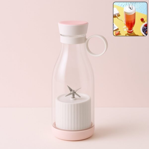 01_68fa351b-19a2-4e00-a793-d1106cbb842c.jpg Blender Portable Juicer with 4 Blades 400 Ml Multicolor