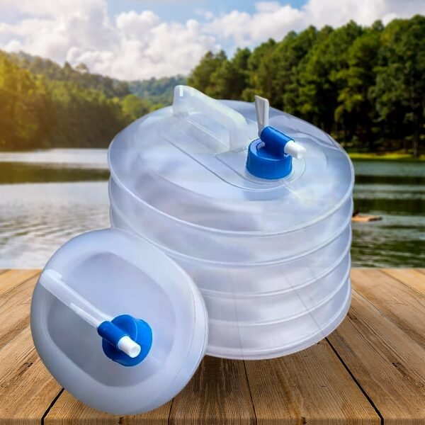 01_6b142b13-5d34-453a-b807-26fc84cb2206.jpg Outdoor Camping Collapsible Water Container with Carry Handle & Tap Valve