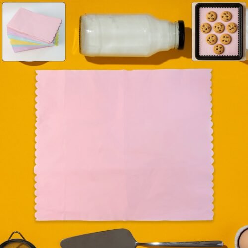 Multi-Color Oil-Absorbing Baking Paper Sheets Approx 200 Pcs