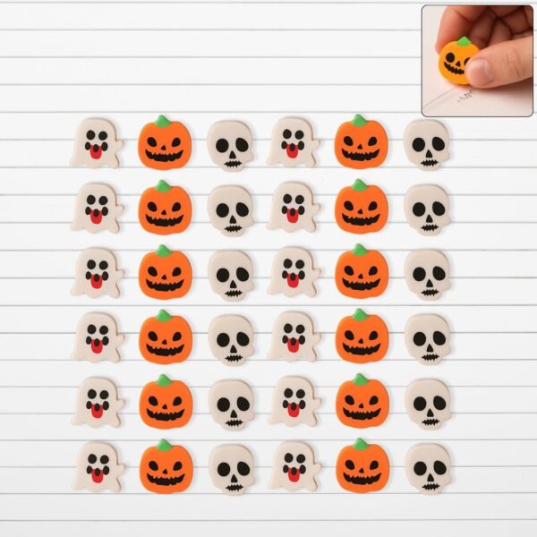 Cartoon Shape Eraser& Rubber (50 Pc / Mix Colour & Design)