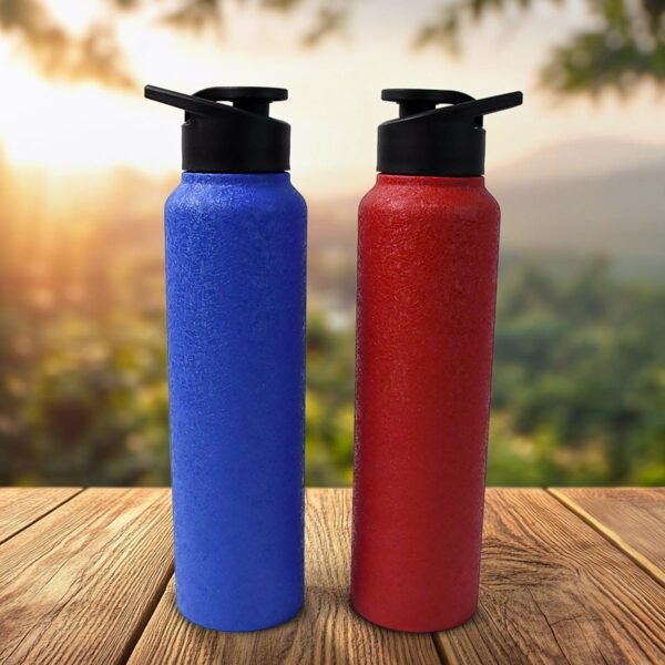 01_6d93b193-d352-43c3-9f1e-a68cffbc7c03.jpg Stainless Steel Water Bottle, Fridge Water Bottle (1000ML / Mix Colour / 1 Pc)