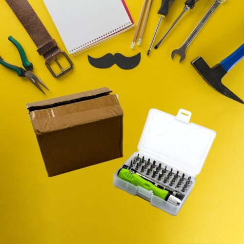 01_738aaf2d-f4c2-4ee2-a665-412c8cec9a3c.jpg 32 in 1 Mini Screwdriver Bits Set with Magnetic Flexible Extension Rod