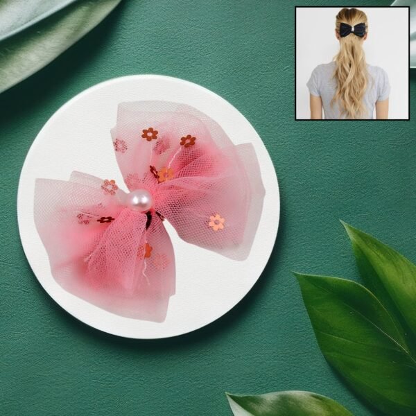 01_73dc3de3-b24d-41b7-aa33-6f89172c9dfd.jpg Hair Bow Knot Clip Suitable For Girls (1 Pc), Hair accessories