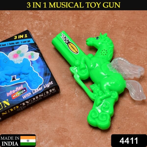 Musical Laser Light Gun for Kids