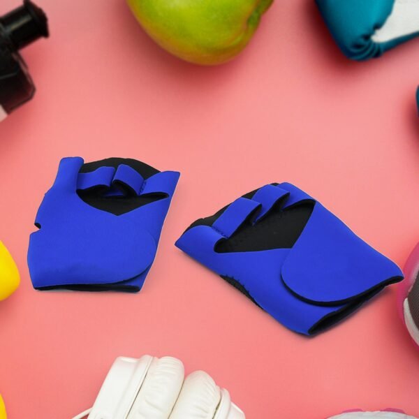 Palm Support Gloves – Half Finger Gym Exercise Gloves for Outdoor Training