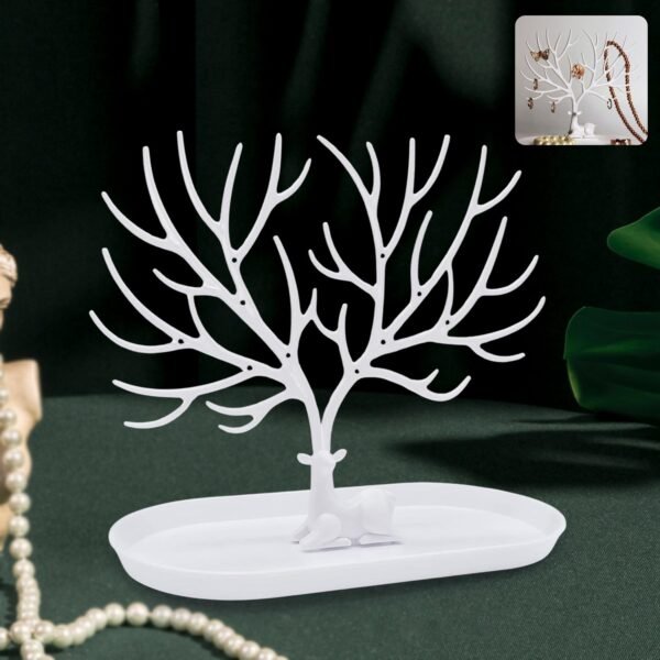Deer Antlers Jewellery Holder Deer Tree Jewellery Tower Stand (1 Pc)