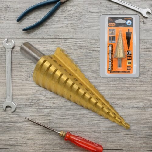 Step Drill Bit For Metal, High-Speed Steel Step Drill Bit (1 Pc / 4-32 MM)