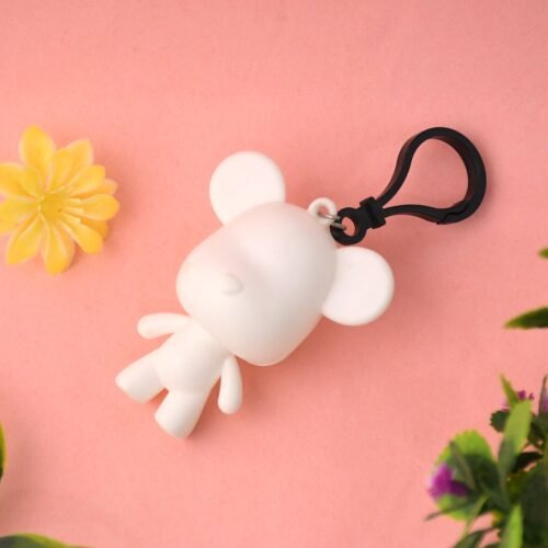 Cute Cartoon Bear Keychain (1 Pc)
