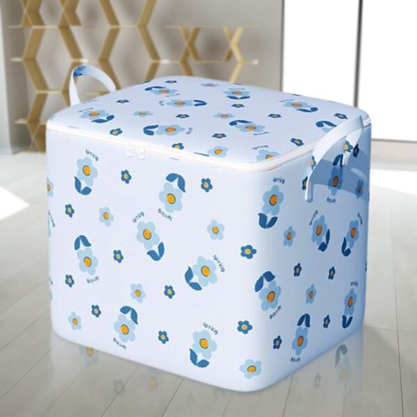 01_7da2afb8-3f75-44ec-8ed8-2078d452453a.jpg Foldable Clothes Storage Comforter Organizer Storage (100 L / Mix Color)