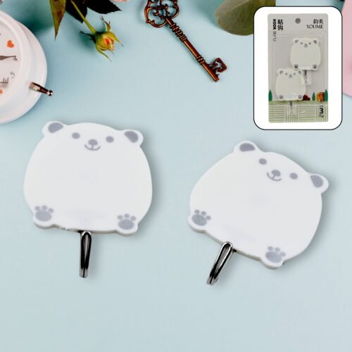 01_8196236f-d080-4bbc-a770-f89873b54301.jpg Multipurpose Strong Hook Self-Adhesive hooks for wall Heavy Plastic Hook, Sticky Hook Household For Home , Decorative Hooks, Bathroom & All Type Wall Use Hook , Suitable for Bathroom, Kitchen, Office (2 Pc Set)