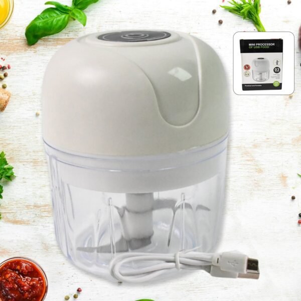 01_81c0fba0-d2f5-4613-a278-45ba3b9f2fc0.jpg Wireless USB Rechargeable Mini Electric Garlic Machine / Chopper (250Ml)
