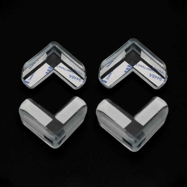 Transparent Table Corner Protector (4 Pcs Set)