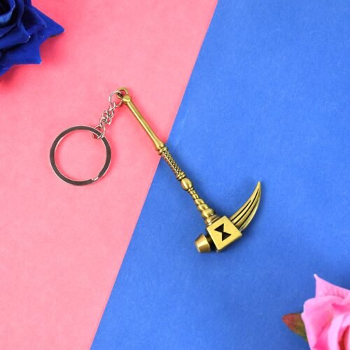 01_85d167ab-c0ae-40a5-bb79-afa6ee5efe88.jpg Metal Hammer Shape Keychain (1 Pc)