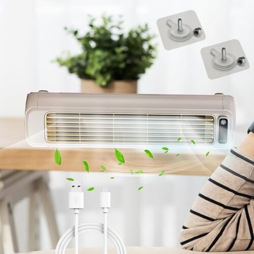 01_881712ef-8d32-4dca-baa8-aa4470e52c25.jpg Portable Air Conditioning Cooling Fan (1 Pc / With 2 Pc Adhesive Hook)