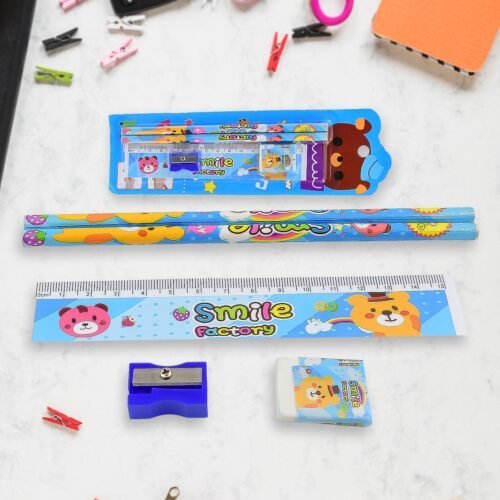 Cartoon Wooden Pencil Set for Kids (Mix Color / 1 Set)