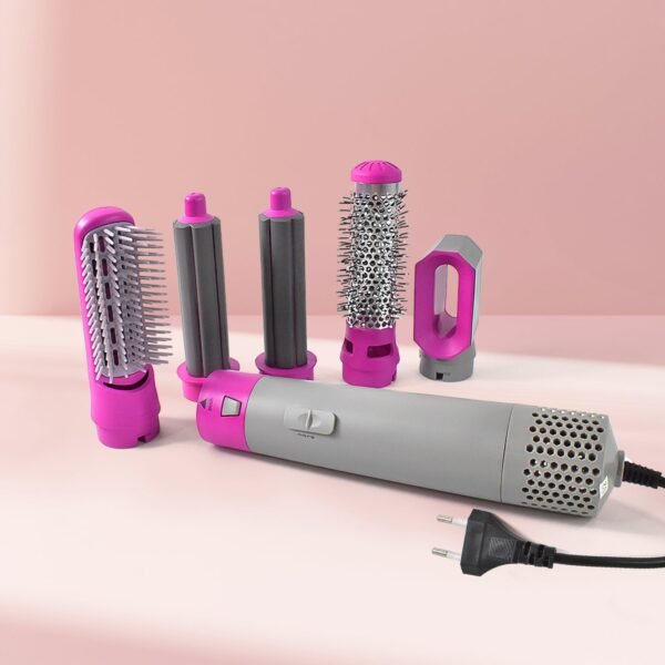 01_8b98690c-7899-45d9-9cd9-a6e04d7b5a27.jpg 5 In 1 Hair Dryer Brush, Multifunctional Hot Air Styler Hair Tools