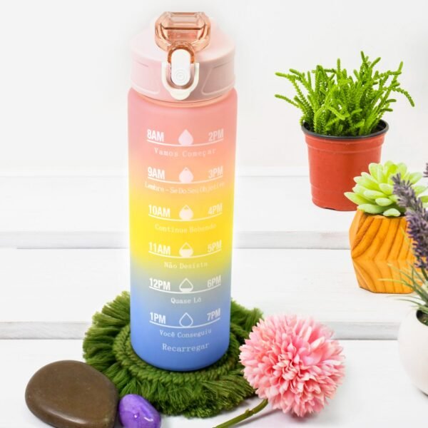 01_8d8accb7-87dd-4589-aba1-7199223e3a1a.jpg Plastic Colorful Motivational Water Bottle with Straw (750 ML)