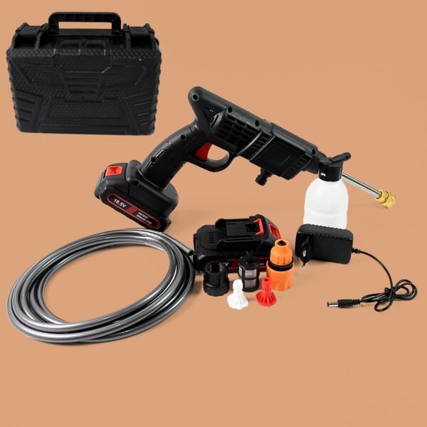 01_8d92bd98-a9df-4ee3-884e-34dd91c8ad3e.jpg Double Battery 18.5V Rechargeable Electric, Car Washer Gun (1 Set)