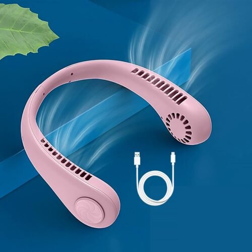 Portable Neck Fan: Holiday Hands Free Bladeless Neck Fan