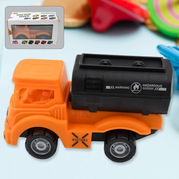 Tanker Truck Toys for Kids Trucks For Boys Girls, & Kids (1 Pc / Mix Color)