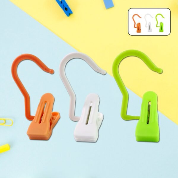 01_9735274b-fee7-4253-9af0-b9a0f79aea26.jpg Multipurpose Hanging Hook Clip (1 Pc, Mix Color)