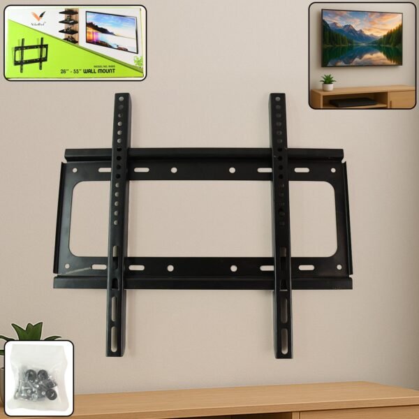 01_999fa15e-75a3-48ce-a25d-7d7f5651839d.jpg Universal Heavy Duty Adjustable Metal LED LCD TV Wall Mount Bracket