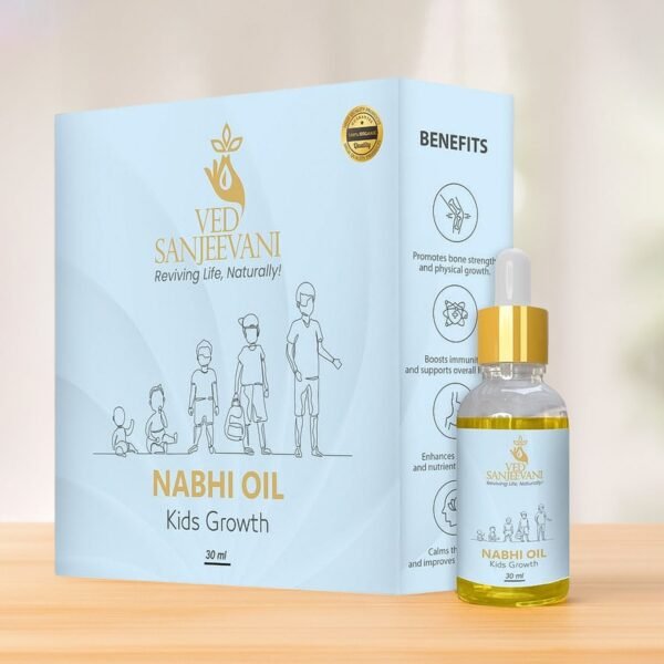 01_9aa4fbdf-439e-42c6-94ae-d21e094ce41f.jpg Ved Sanjeevani Nabhi Oil for Kids Growth (30ML / 1 Pc)