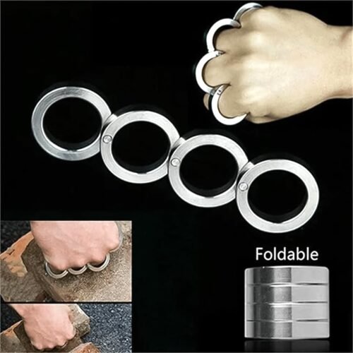 01_9ccc6246-0ed2-4ea6-bf25-9d3da910e3cc.jpg Portable 4 Finger Ring Unique Rotating Folding Ring (1 Set)