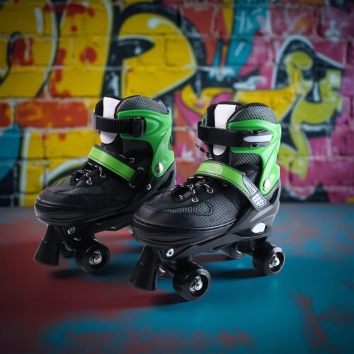 Adjustable Quad Roller Skates for Kids (Large / 1 Pair)