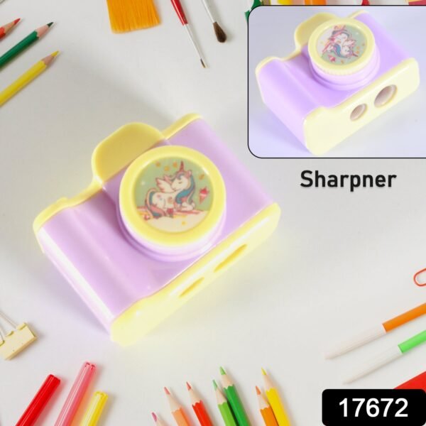 Camera Shape Pencil Sharpener – Stylish Lightweight Sharpener for Kids & Office
