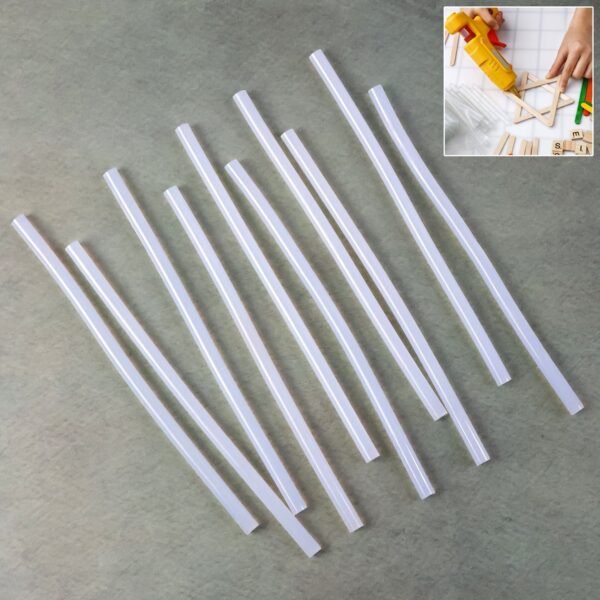 01_Glue-Sticks.jpg Transparent Hot Melt Glue Sticks (10 Pc Set)
