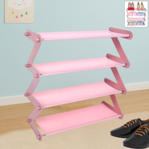 Shoe Rack Z-Shaped Four Layer (1 Pc / 4 Layer)