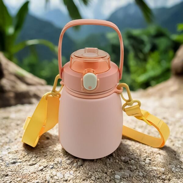 01_a18efee3-927f-40ad-9dac-4b6aa895ab54.jpg Stainless Steel Mug / Bottle Vacuum Insulated Cup Handle & Strap, Tumbler (1000 ML)