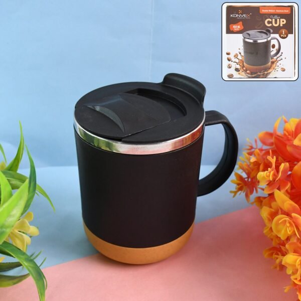 01_a21fde3a-e938-4aeb-bfb1-86d766e0f539.jpg Insulated Coffee Mug with Spill-Proof Lid (Approx 450ML & 1 Pc)