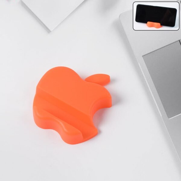 Apple-Shaped Plastic Mobile Phone Holder (1 pc & mix color)