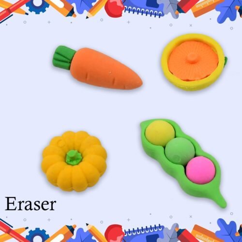 01_aa83f7f2-1383-45a2-8c51-50672d6a87c2.jpg Mix Design Fancy & Stylish Colorful Erasers (1 Set / 4 Pc Set)