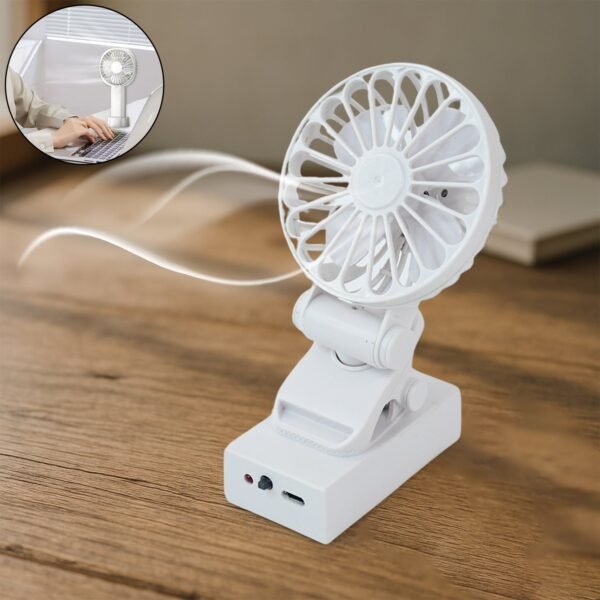 01_aaa3a9bb-f8e4-4543-bb2f-73006c69e06b.jpg Rechargeable Mini Clip-On Desk Fan (1 Pc)
