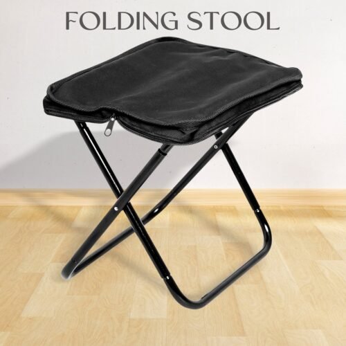 Folding Camping Stool – Collapsible Portable Seat for Travel (1 Pc)