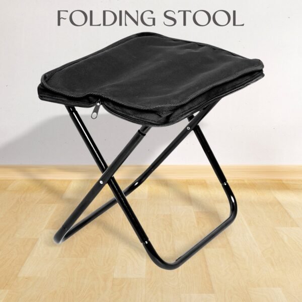 Folding Camping Stool – Collapsible Portable Seat for Travel (1 Pc)
