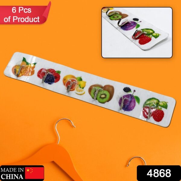 01_afa68bc1-3cac-44e3-aab4-db05050b9895.jpg Transparent Adhesive Wall Hook – Premium, Strong & Multiuse ( 6pc )