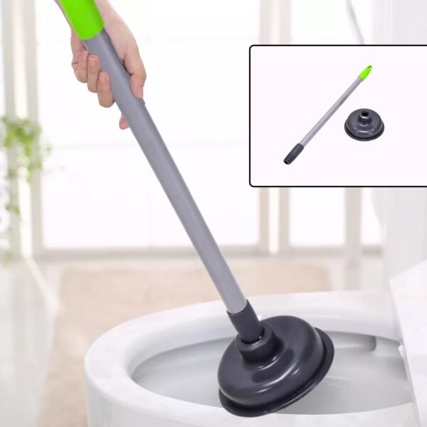Toilet Plunger – For Clogs in Bowls & Sinks in Homes & Commercial Buildings