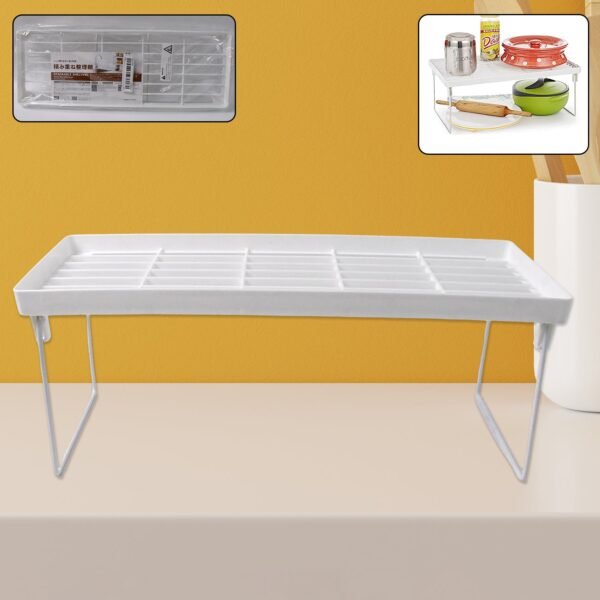 L Shelf Foldable Holder Sundries Rack Counter Bookcase (1 Pc / 40 Cm)