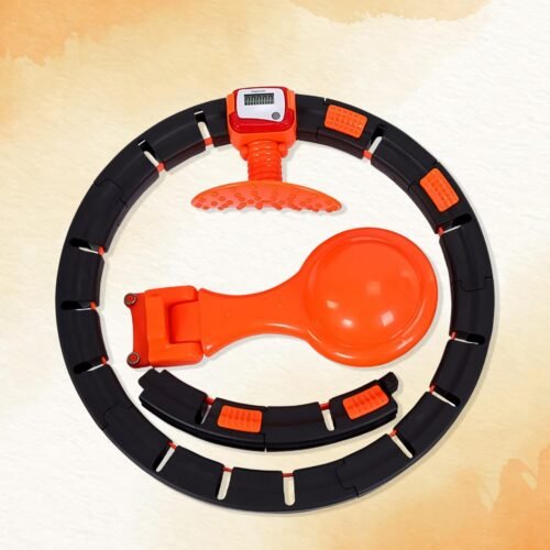 Fitness Hula Hoops with Spinning Ball and Intelligent Counter (1 Pc / With Brown Box)