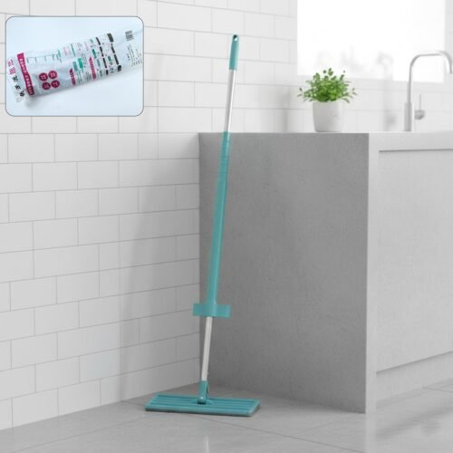 01_b6121b94-8537-4148-b50a-37a3a29a44a8.jpg Flat Floor Cleaning Mop with Long Handle (1 Pc)