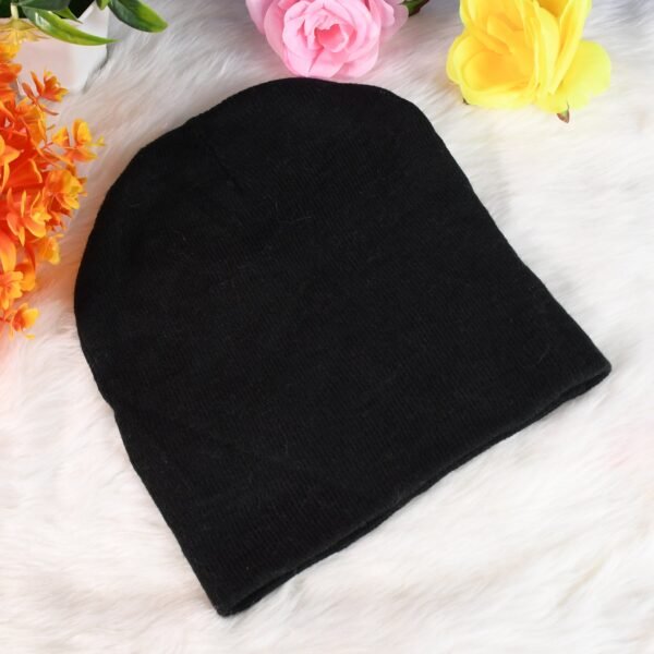 01_b6619404-85d4-4c24-960d-392b034bce69.jpg Cap for Winter Woolen Knitted Black Inside Fur Caps (1 Pc / Mix Design & Color)