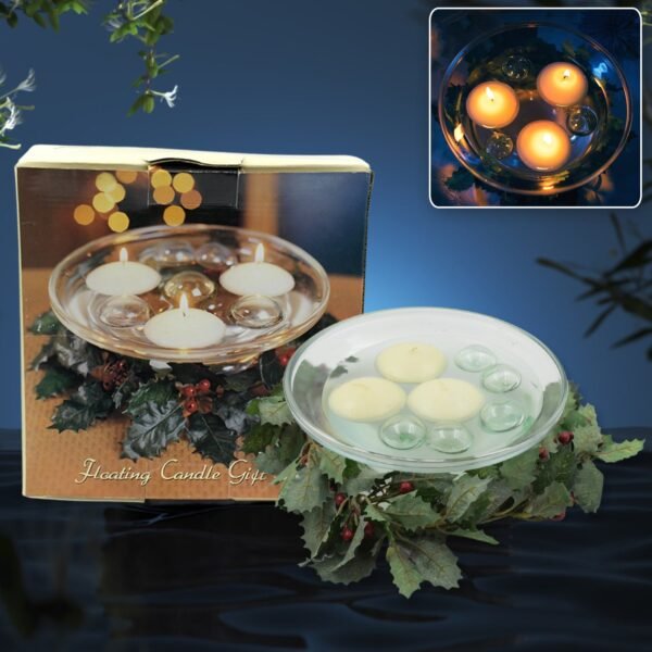 01_b817cee9-096d-4b88-862c-d45cc0ecb026.jpg Floating Candle Holder (1 Pc): Romantic Ambiance, Table Decor, Diwali
