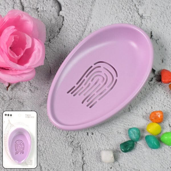 Plastic Soap Dish with Drain, Soap Holder Double-layer ,Sabudani (1 Pc)