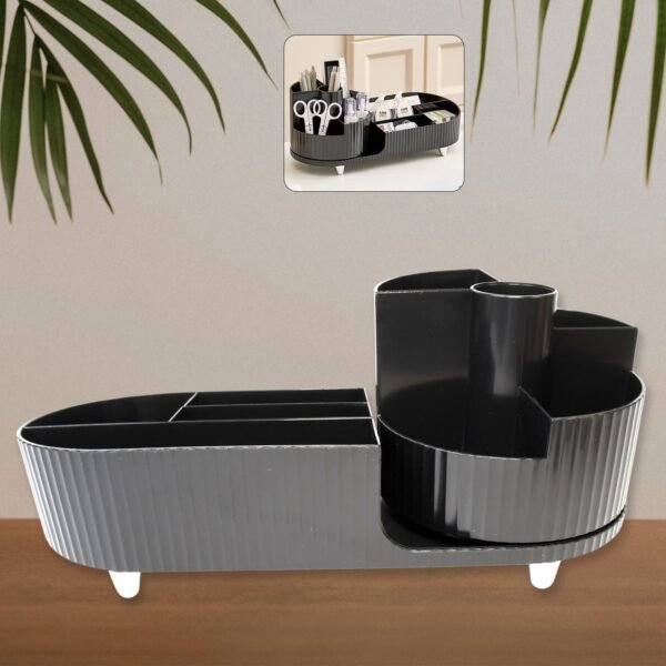 Multi Compartment Cosmetic make up organizer dressing table (1 Pc / Mix Color)